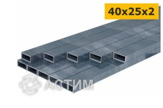 Труба профильная 40*25