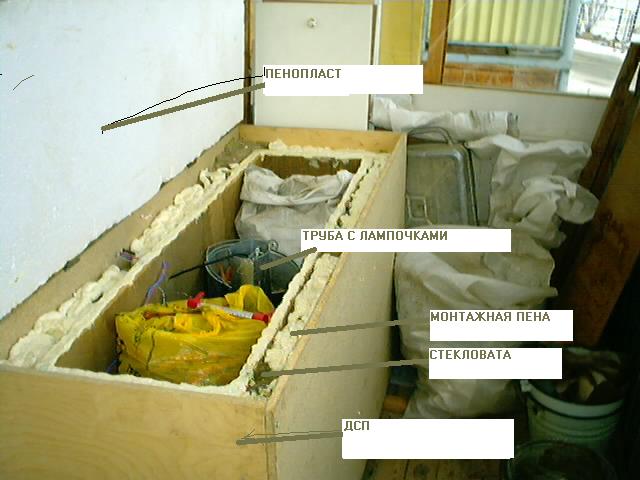 хранение картошки на балконе