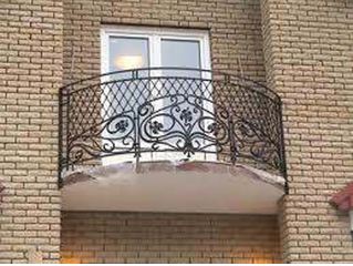 кованые ограждения на балкон