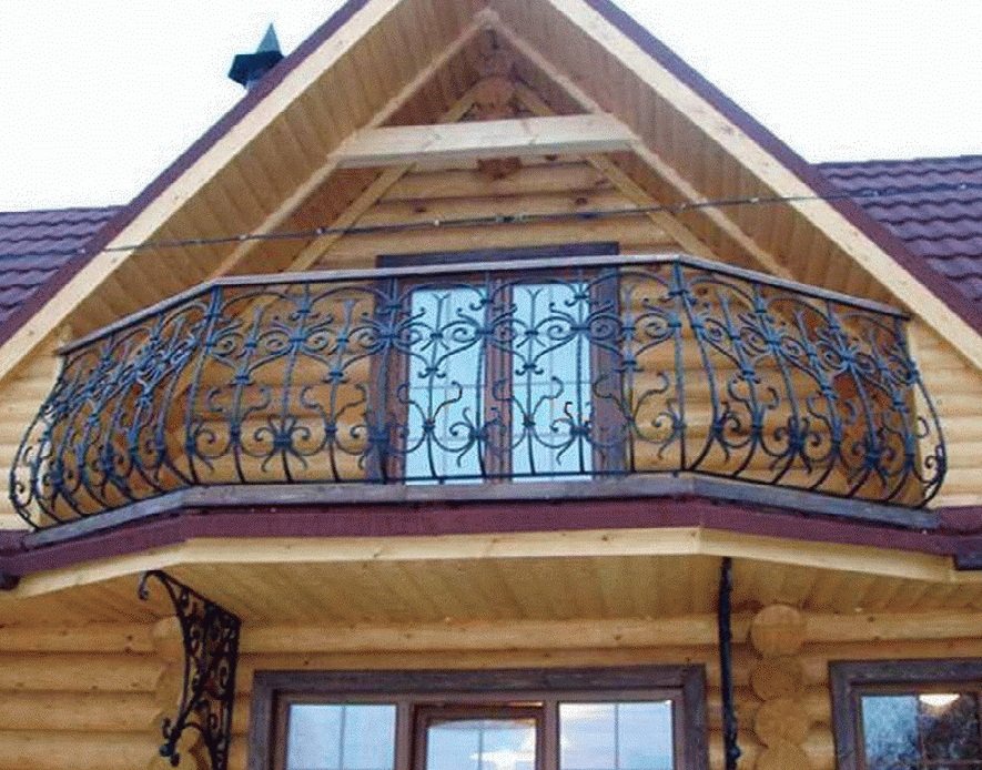 перила балкона