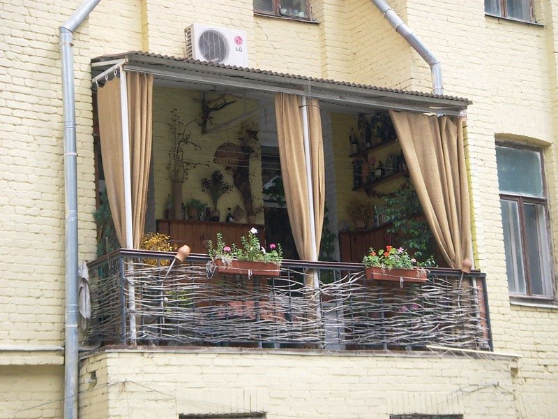 перила балконные