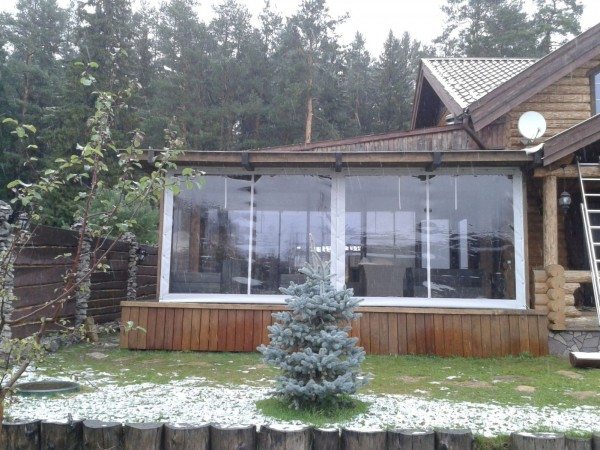 Пластиковые окна в веранде