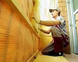 утепление балкона минватой